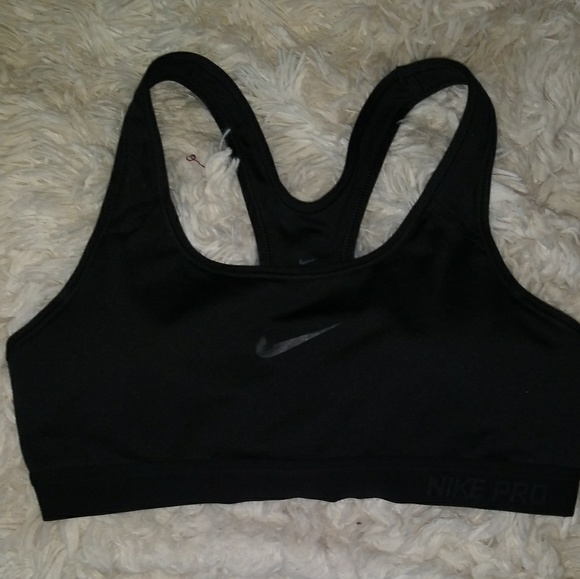 Nike Other - Nike Pro All black sports bra small